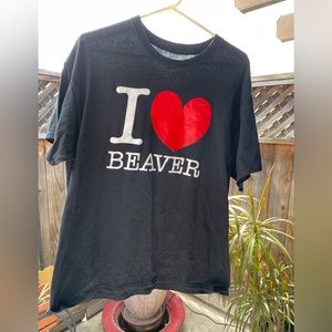 I love beaver t shirt